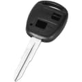 Miniatyrbild 1 av 4: Coque nyckel för Toyota Celica Corolla Prius RAV4 Yaris - Plip fjärrnyckel 2 knappar Blad Phonillico®