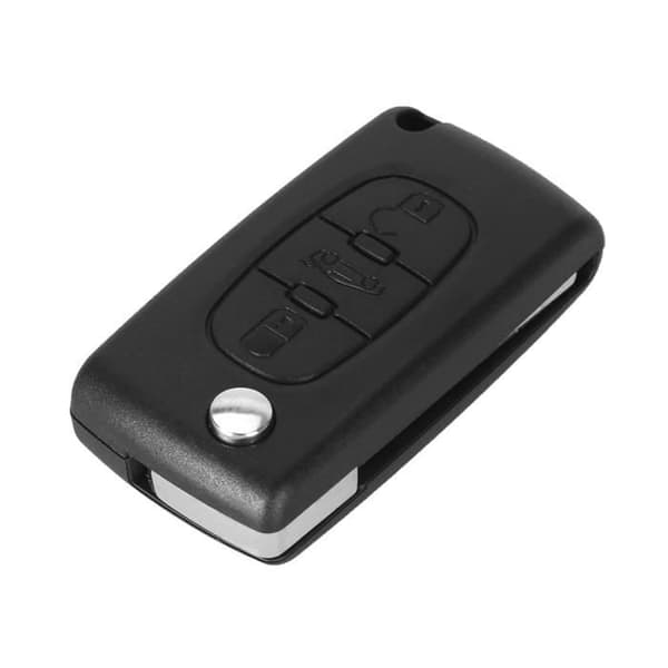 Coque Nyckel för Peugeot 207 307 308 407 308SW 207CC 308CC 307CC RCZ Citroen C3 Picasso C5 - CE0536 - 3 Knappar Phonillico®