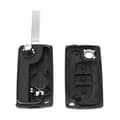Miniatyrbild 2 av 4: Coque Nyckel för Peugeot 207 307 308 407 308SW 207CC 308CC 307CC RCZ Citroen C3 Picasso C5 - CE0536 - 3 Knappar Phonillico®