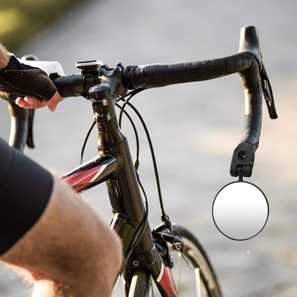 Cykelbackspegel, 360° justerbar konvex styrspegel, Mountainbikebackspegel (2st)
