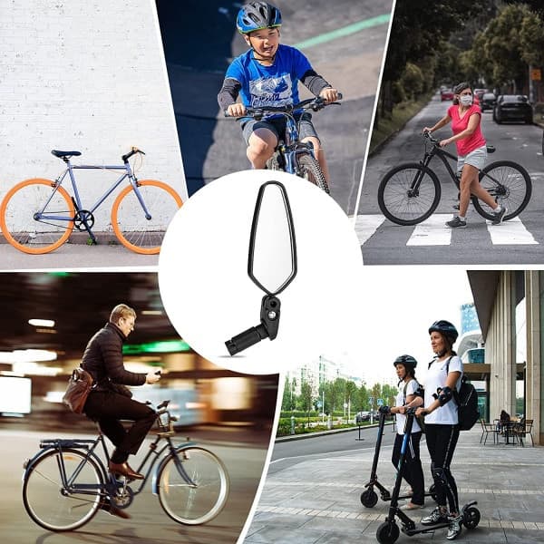 Cykelspejl til greb / ​​styr op-ned 360° ROCKBROS (FK-211)