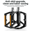 Miniatyrbillede 2 af 6: MTB platform cykelpedaler, aluminium ROCKBROS (37210003)