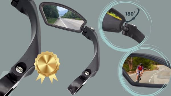 3D-SÄÄDETTÄVÄ VASEN TAKAPOLKUPYÖRÄN PEILI