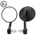 Miniatyrbillede 2 af 2: Motorcykelstyremirror, 360-graders justering, universel pasform til 7/8” styr,Rund
