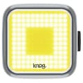 Miniatyrbillede 1 af 5: Knog Front Lys Blinder Square Gul 200 Lumens