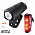 Miniatyrbillede 3 af 10: Sigma For-og Baglygtesæt 400 Fl & Blaze Flash Sort 400 Lumens