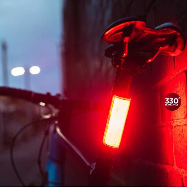 Knog Lys Sæt Big Cobber Rød 470/270 Lumens
