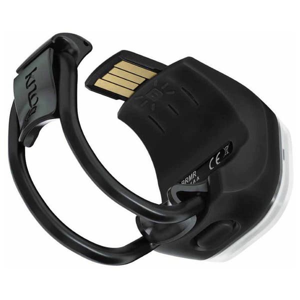 Knog Front Lys Blinder Mini Square Sort 50 Lumens