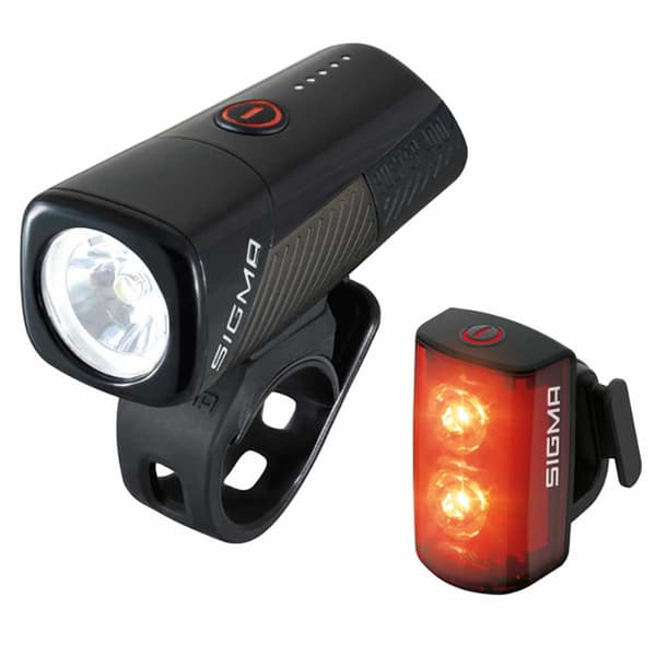 Sigma Etu-ja Takavalosarja 400fl & Rl 80 Musta 400 Lumens
