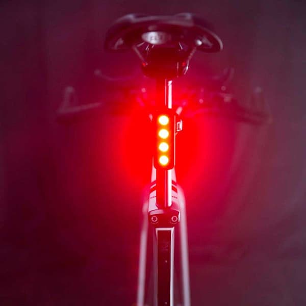 Knog Baggrundslys Blinder Mob V Four Eyes Rød,Sort
