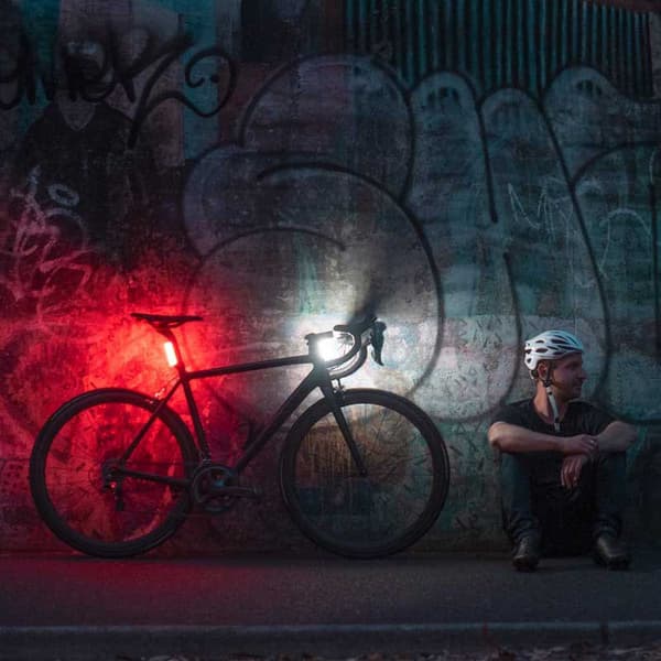 Knog Bakljus Cobber Lil Gul,Röd 50 Lumens