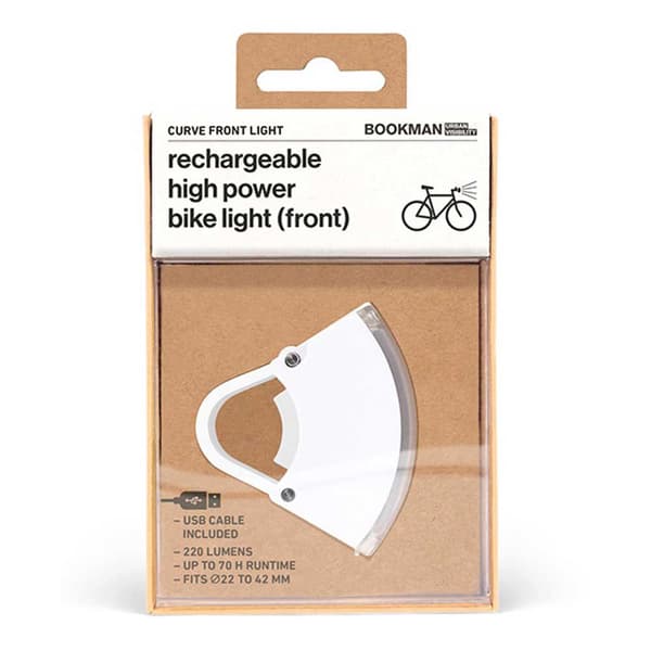 Bookman Framlykta Curve Led Usb Vit 200 Lumens