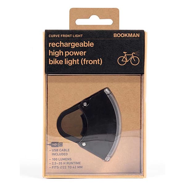 Bookman Framlykta Curve Led Usb Svart 220 Lumens