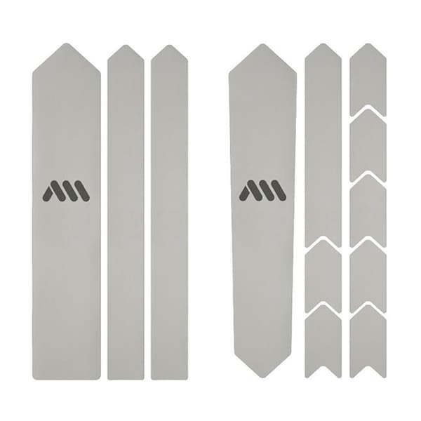 All Mountain Style Road Frame Guard Extra Tarrat Gravel Valkoinen