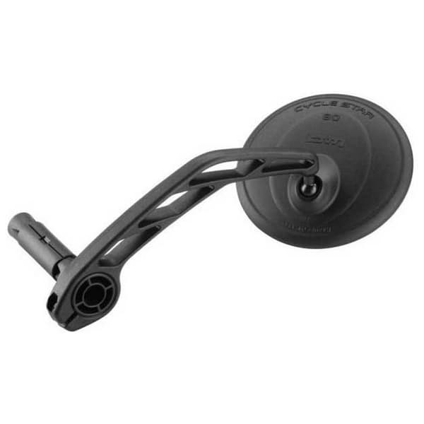 Busch&muller Cycle Star With Adapter 80 Mm Musta