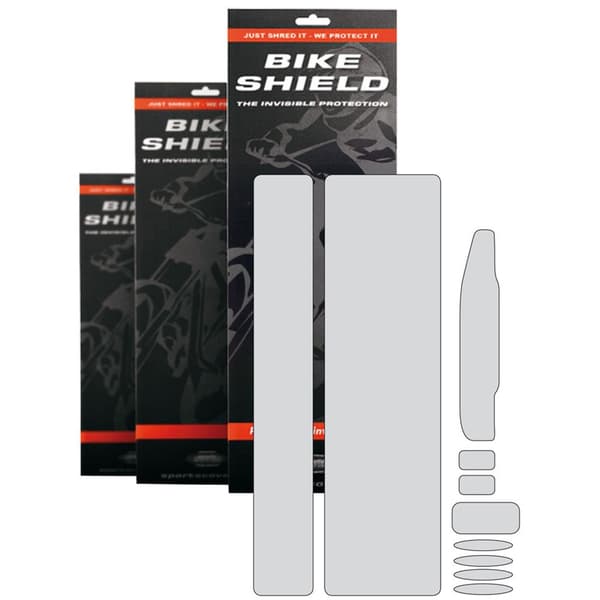 Bikeshield Ram Skydda Klistermärken Minimaster 10 Enheter Vit