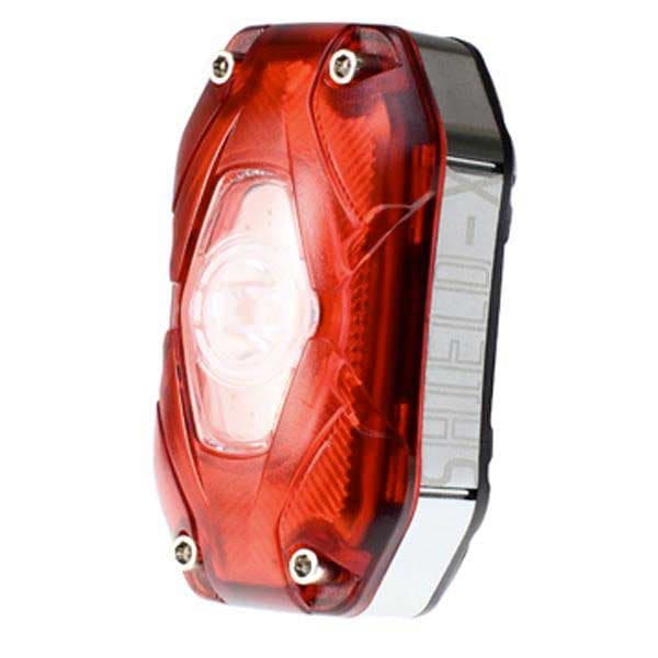 Ges Bakljus Shield-x Auto Röd,Svart 150 Lumens