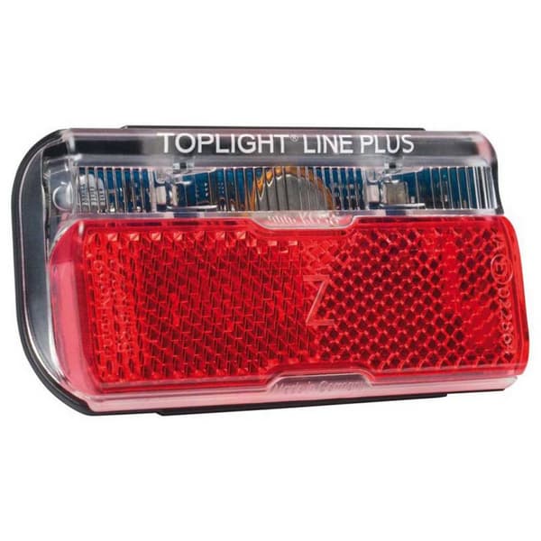Busch&muller Bakljus Toplight Line Brake Plus 80 Mm Röd