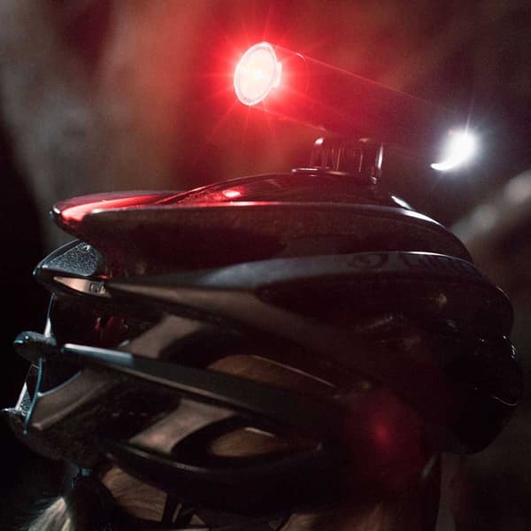 Knog Lys Sæt Pwr Rider+redcap Sort 450 Lumens