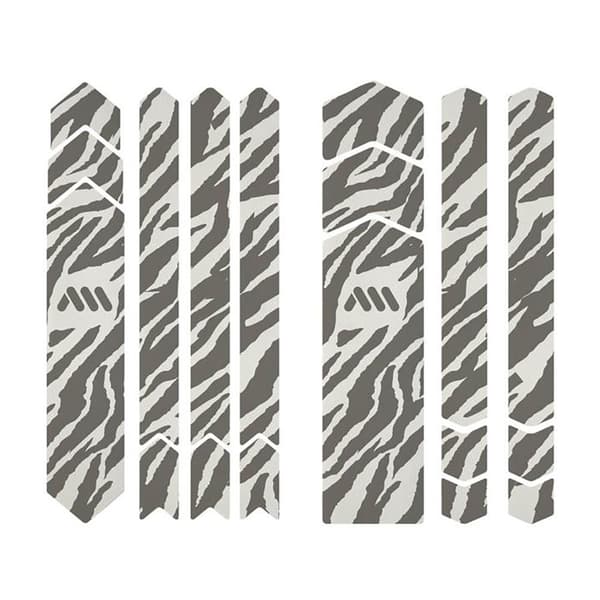 All Mountain Style Frame Guard Full Stickers Honeycomb Grå