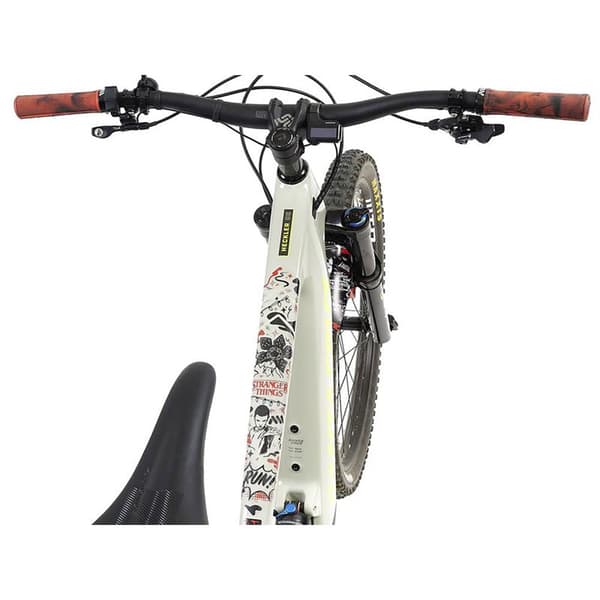 All Mountain Style Klistermærker Til Cykelramme Stranger Things Upsidedown Full Hvid
