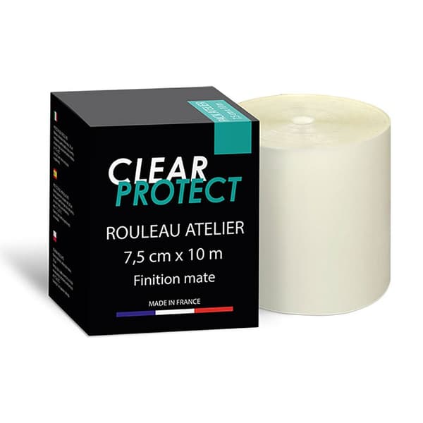 Clear Protect Pyörän Runko Suojelija Tarrat 7.5 Cm 10 Metriä Kirkas