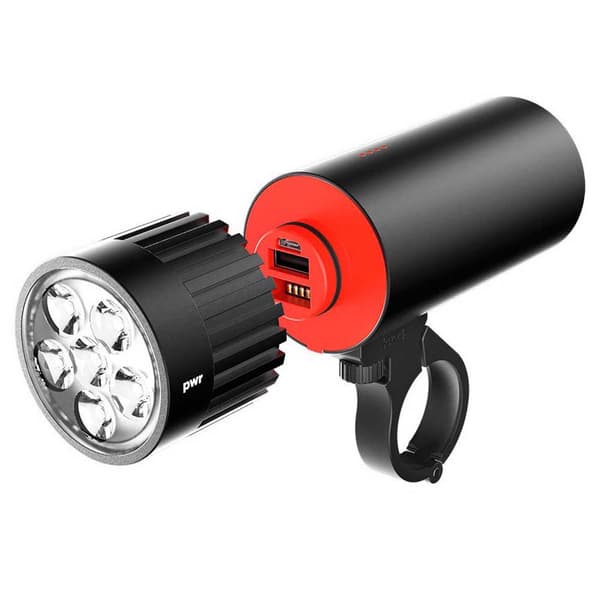 Knog Pwr Lighthead 1100 Foran Lys Sort 1100 Lumens