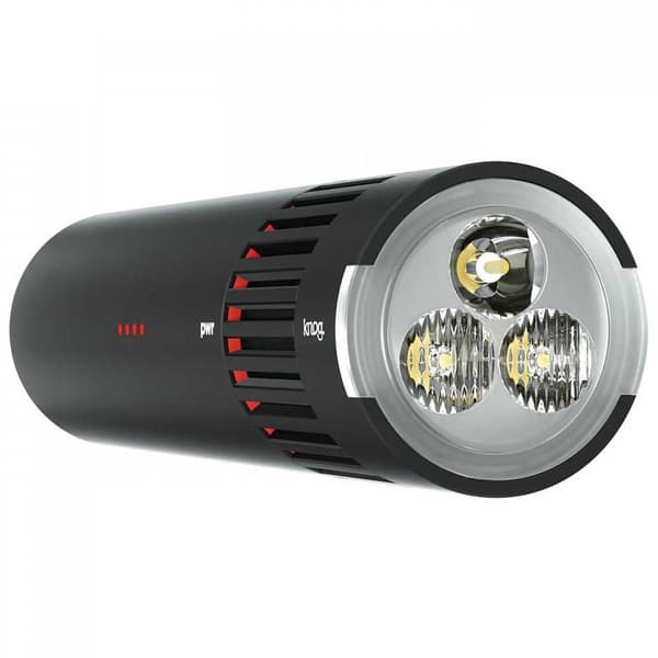 Knog Ljus Uppsättning Pwr Trail + Blinder V Bolt Svart 1100 / 100 Lumens