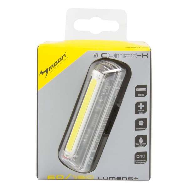 Moon Front Lys Comet-x Sort 60 Lumens