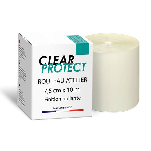Clear Protect Ram Skydda Klistermärken 7.5 Cm 10 Meter Durchsichtig