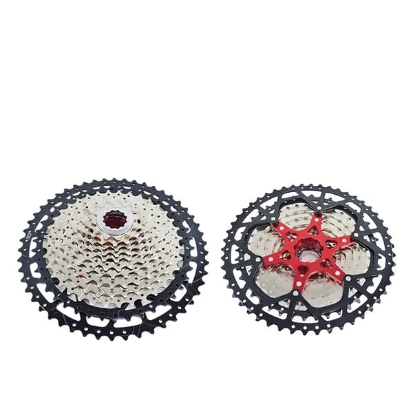 Cykelkassett, Bred Kompatibilitet, Hållbar Konstruktion, 11 S 11-42T svart