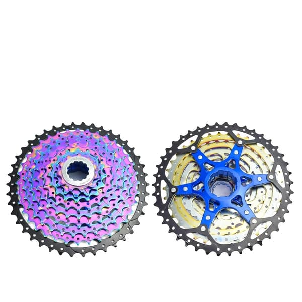 Cykelkassett, Bred Kompatibilitet, Hållbar Konstruktion, 11 S 11-42T svart