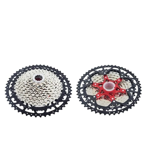 Cykelkassett, Bred Kompatibilitet, Hållbar Konstruktion, 11 S 11-42T svart