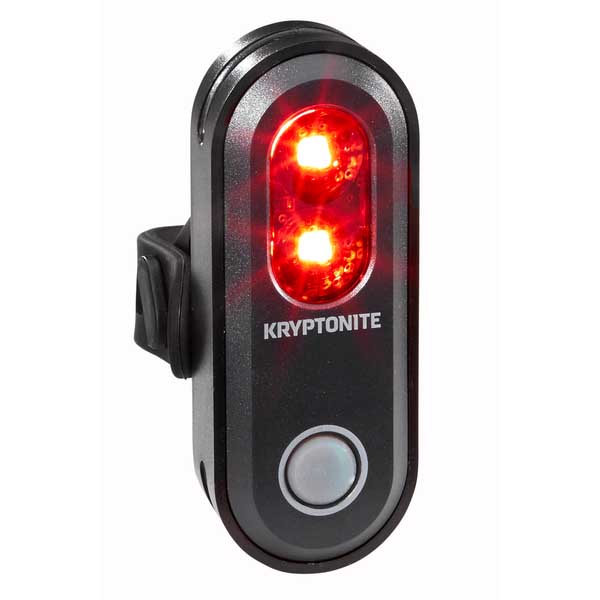 Kryptonite Avenue R-45 Baglygte Rød,Sort