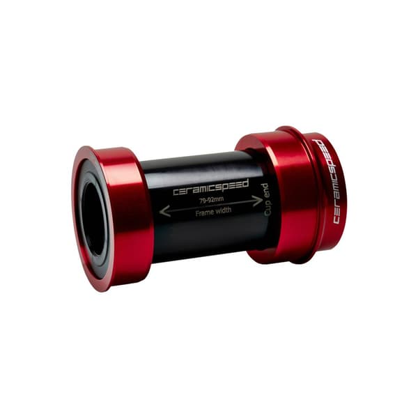 Ceramicspeed Bottenfäste Ceramicspeed Bbright Shimano Coated 46x79 Sh, Fsa,rotor 24 Mm Röd