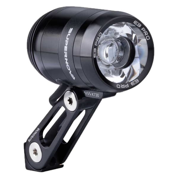 Supernova E3 Pro2 Framlampa Silver 205 Lumens