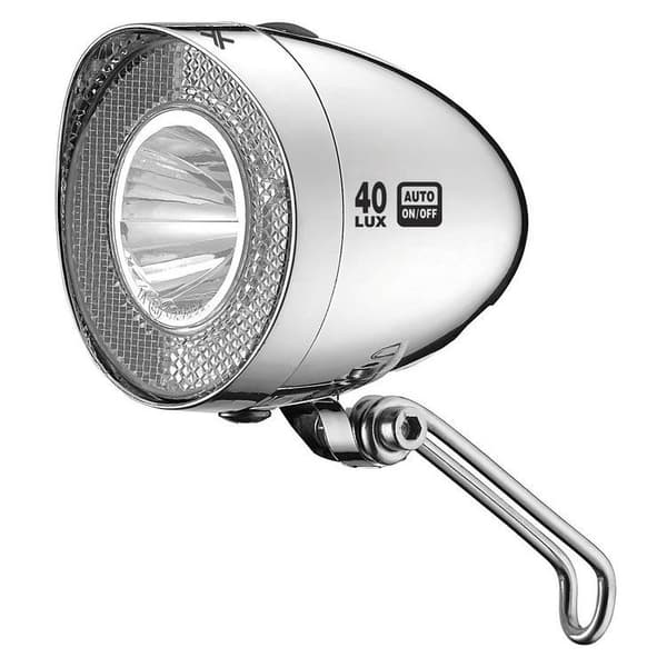 Xlc Retro Cl-d04 Dynamo Framlampa Silver