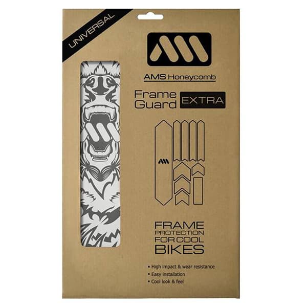 All Mountain Style Frame Guard Extra Stickers Honeycomb Transparent