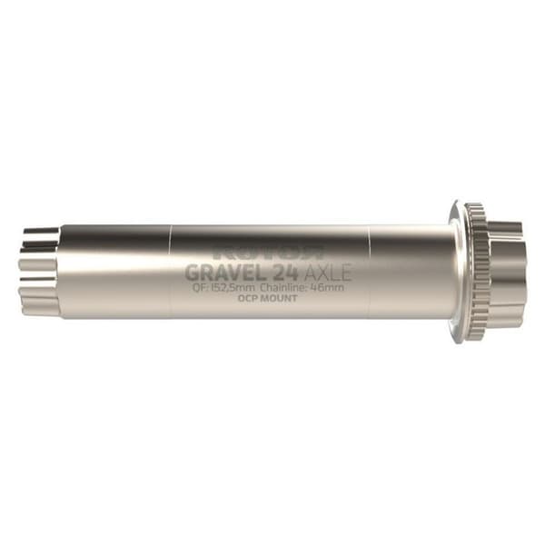 Rotor Gravel 24 Mm Läpiakseli