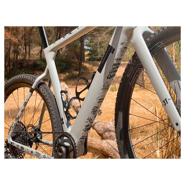 All Mountain Style Pyörän Runko Suojelija Tarrat Gravel/road Coffee