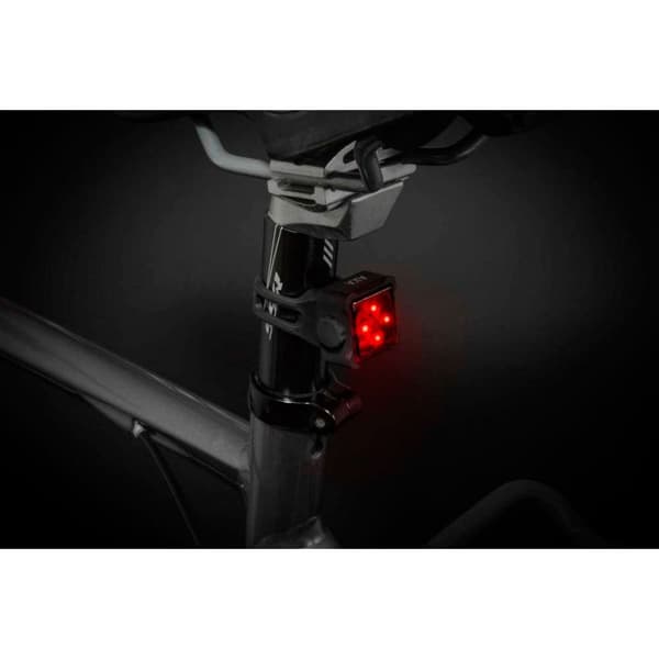 Axa Niteline 44-r Led Usb Cykellampset Svart