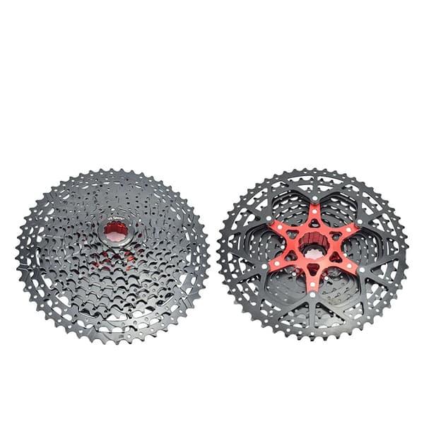 MTB Frikopplingskassett, Flera Växlar, Lättvikts Aluminiumlegering,11s 52t svart