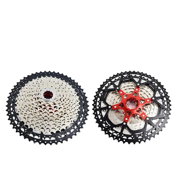 MTB Frikopplingskassett, Flera Växlar, Lättvikts Aluminiumlegering,11s 52t silver