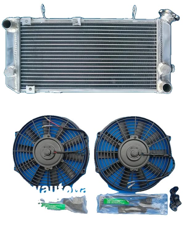 GPI Radiator, Forbedret Kølekapacitet, TIG-svejste tanke,radiator og blæsere