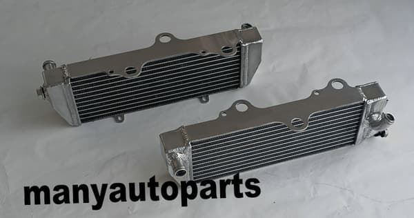 L&R Aluminium Radiator, Forbedret Køleydelse, Fuld Poleret Finish, Holdbar Konstruktion
