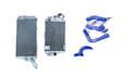 Miniatyrbillede 1 af 2: Aluminiumradiator, holdbar konstruktion, silikoneslanger,Blå