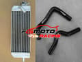 Miniatyrbillede 2 af 2: Aluminiumradiator, legeringskonstruktion, frontplacering,Radiator Sort Slange