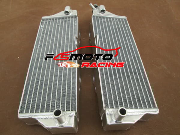 Aluminiumkøler til Husqvarna WR/CR 125 250 300 360, Præcisionspasform, Holdbar konstruktion, Forbedret køling