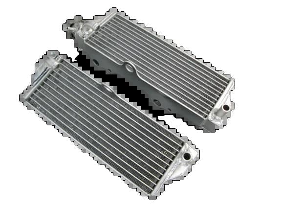 Aluminiumkøler til Husqvarna WR/CR 125 250 300 360, Præcisionspasform, Holdbar konstruktion, Forbedret køling