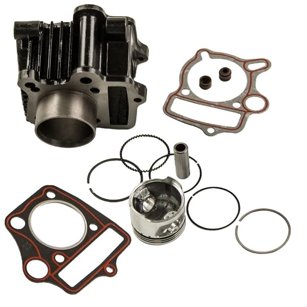 70cc Cylinder Stempel Kit, Fuld Motor Rebuild Kit, Kompatibel med Honda Modeller, Højkvalitets Metal Komponenter